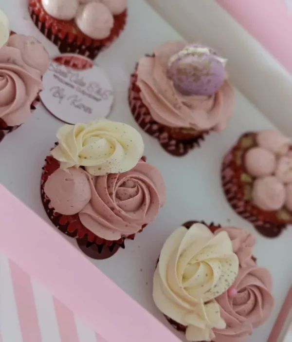 Box CupCake de Chocolate